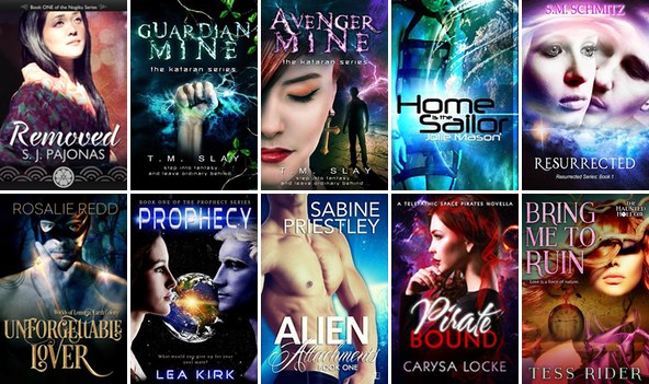ENTER THIS SCIFI ROMANCE PAPERBACK GIVEAWAY!