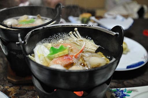 Seafood Nabe - A Japanese Hot Pot